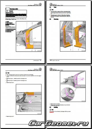 Volkswagen Polo (Typ 6R) 2009�2018 Body Repair Manual