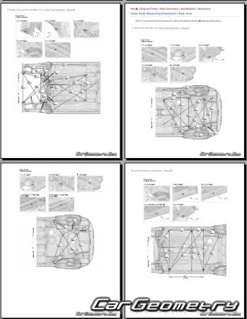 �������� ������� Acura ADX 2025-2030 Body dimensions