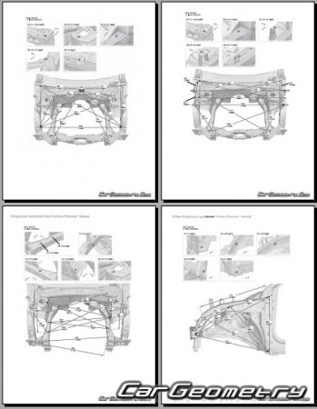 �������� ������� Acura ADX 2025-2030 Body dimensions