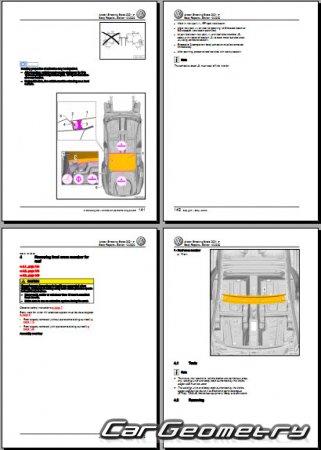 �������� ������� Volkswagen Arteon Shooting Brake 2020-2025 Body Repair Manual