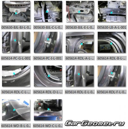 ������� ������ Infiniti QX80 (Z63) 2025-2030 Body dimensions