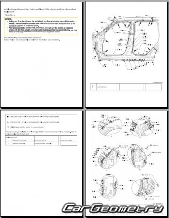 �������� ������� Nissan Armada & Patrol (Y63) 2024-2030 Body Repair Manual