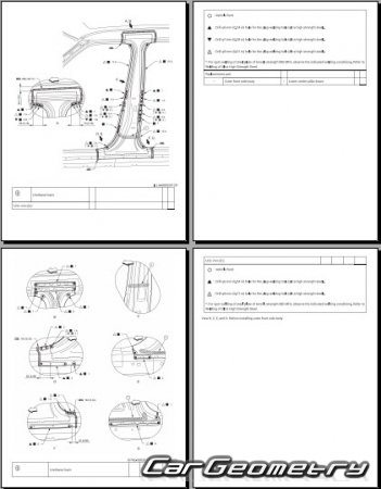 �������� ������� Nissan Armada & Patrol (Y63) 2024-2030 Body Repair Manual