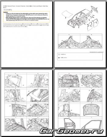 �������� ������� Nissan Armada & Patrol (Y63) 2024-2030 Body Repair Manual