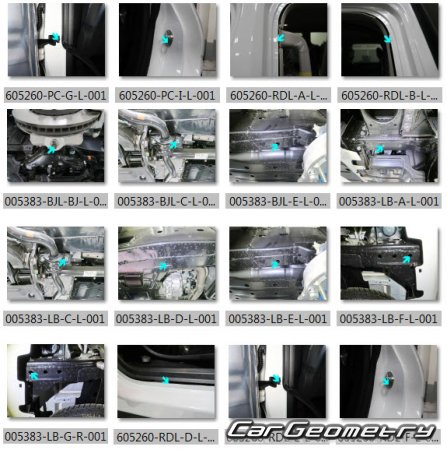 �������� ������� Nissan Armada & Patrol (Y63) 2024-2030 Body Repair Manual