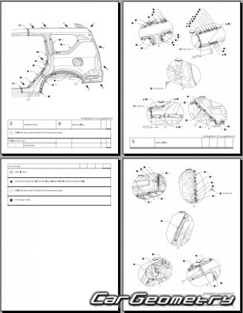 �������� ������� Nissan Armada & Patrol (Y63) 2024-2030 Body Repair Manual