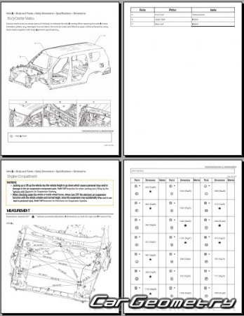 �������� ������� Nissan Armada & Patrol (Y63) 2024-2030 Body Repair Manual