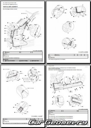 �������� ������� Nissan Z Coupe (RZ34) 2023- Body Repair Manual