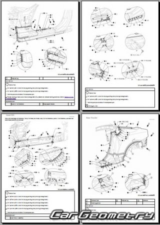 �������� ������� Nissan Z Coupe (RZ34) 2023- Body Repair Manual