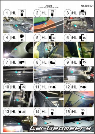 Acura ZDX 2024-2030 Body dimensions