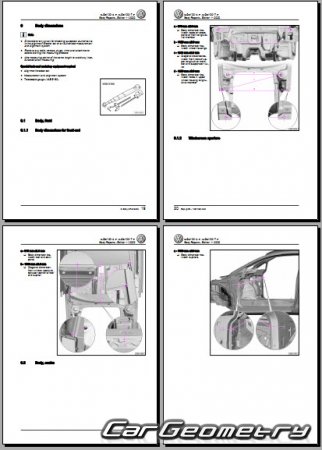 Volkswagen e-Golf (5G) 2014-2020 Body Repair Manual