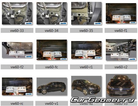 Volkswagen e-Golf (5G) 2014-2020 Body Repair Manual