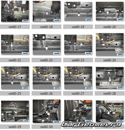 Volkswagen e-Golf (5G) 2014-2020 Body Repair Manual