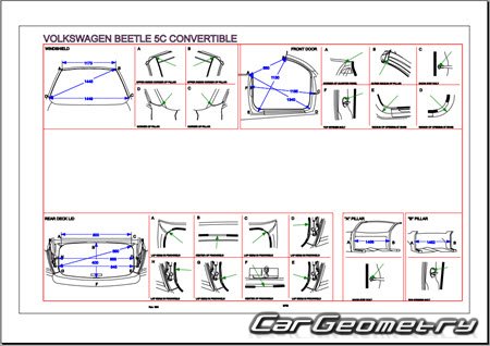 Volkswagen Beetle Cabriolet 2012-2019 Body Repair Manual Volkswagen Beetle Cabriolet 2012-2019 Body Repair Manual