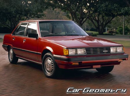 �������� ������� Toyota Camry (CV10 CV11 SV11) 1983-1986, ��������� ������ ������ �����, ����������� ������� ������ Toyota Camry (Sedan � Liftback) 1983-1986