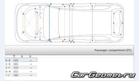 Размеры кузова Li Xiang L9 с 2026 Body dimensions Размеры кузова Li Xiang L9 с 2026 Body dimensions