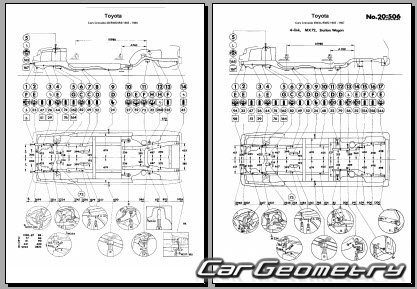 Размеры кузова Toyota Cressida (MX72 MX73) 1985-1988 Body dimensions Размеры кузова Toyota Cressida (MX72 MX73) 1985-1988 Body dimensions