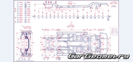 �������� ������� BMW XM (G09) � 2023 Body dimensions