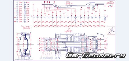 �������� ������� BMW XM (G09) � 2023 Body dimensions