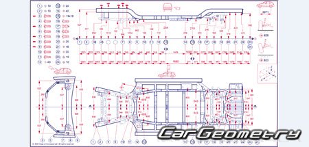 ������� ������ Chevrolet Traverse 2024-2030 Body Repair Manual