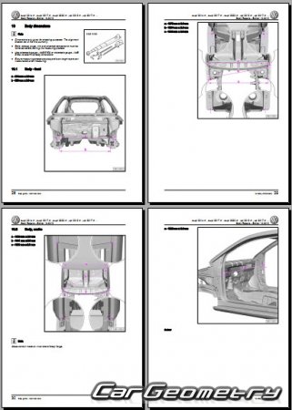 Volkswagen Up! (121) 2012-2025 Body Repair Manual