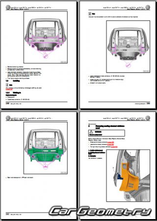 Volkswagen Up! (121) 2012-2025 Body Repair Manual