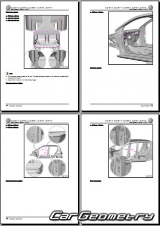 Volkswagen Up! (121) 2012-2025 Body Repair Manual