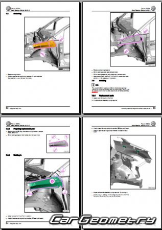 ����������� ����� 2003�2010 Body Repair Manual