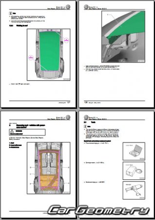 Volkswagen Sharan (Typ 7N) 2011-2017 Body Repair Manual