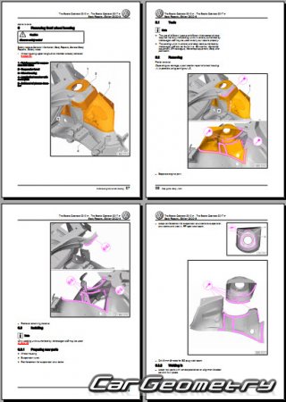 Volkswagen Beetle Cabriolet 2012-2019 Body Repair Manual