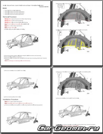 Buick Envision 2024-2030 Body Repair Manuals