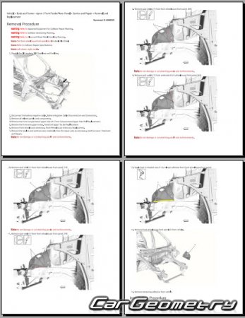 Buick Envision 2024-2030 Body Repair Manuals