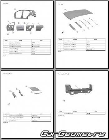 Buick Envision 2024-2030 Body Repair Manuals