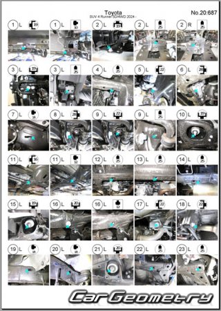 Toyota 4Runner & 4Runner HV � 2025 Collision shop manual