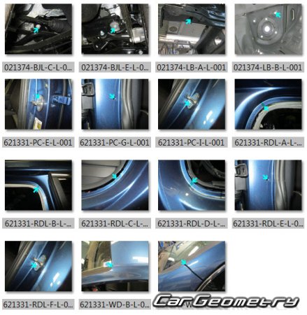 ������� ������ Volkswagen Tiguan 2017-2024 Body Repair Manual