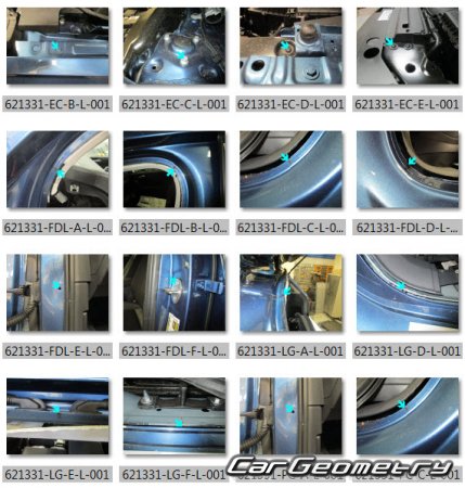 ������� ������ Volkswagen Tiguan 2017-2024 Body Repair Manual