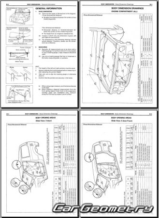 ������� ������ Toyota Land Cruiser Prado 90 1996�2003 Collision Repair Manual