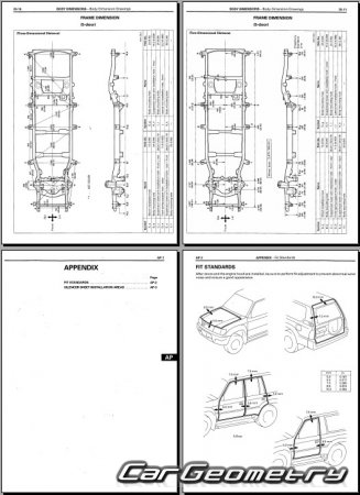 ������� ������ Toyota Land Cruiser Prado 90 1996�2003 Collision Repair Manual
