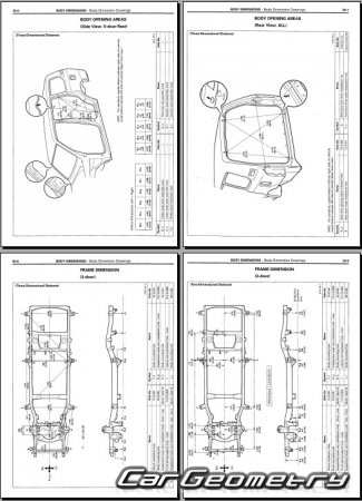 ������� ������ Toyota Land Cruiser Prado 90 1996�2003 Collision Repair Manual