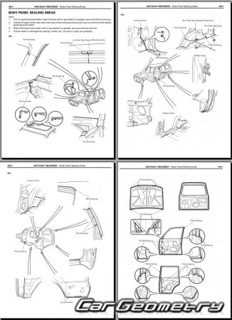 ������� ������ Toyota Land Cruiser Prado 90 1996�2003 Collision Repair Manual