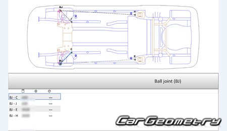 Volkswagen Jetta (Typ 1B) 2011-2018 Body dimensions