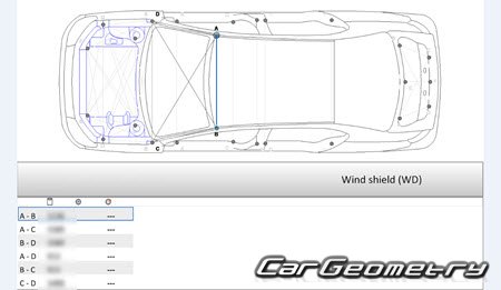 Volkswagen Jetta (Typ 1B) 2011-2018 Body dimensions