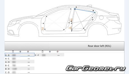 �������������� ������� Acura ILX Hybrid 2013 Body Repair Manual