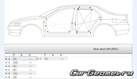 �������������� ������� ������ Acura TSX 2004�2008 Body Repair Manual