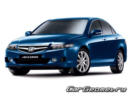�������� ������� Honda Accord  (CL) 2002�2008 Euro