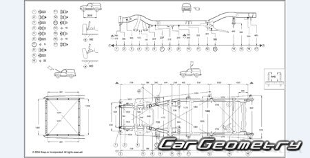 Toyota 4Runner (N120 N130) 1990�1995 Body dimensions