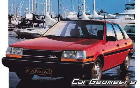 �������� ������� Toyota Carina II & Corona (T150) 1983-1987, ��������� ������ ������ ������ ����� � ������ ������   �������