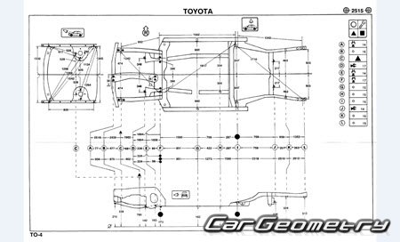 Toyota Carina II & Corona (T150) 1983-1987 Collision Repair Manual