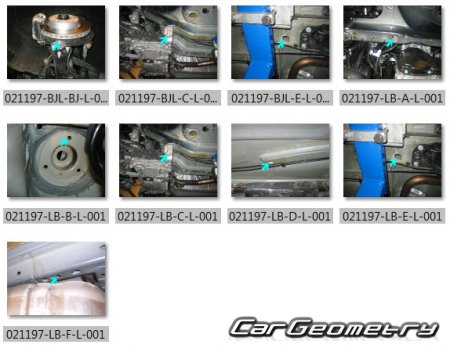 ����������� ����� ������� (Typ 1K) 2007�2009 Body dimensions