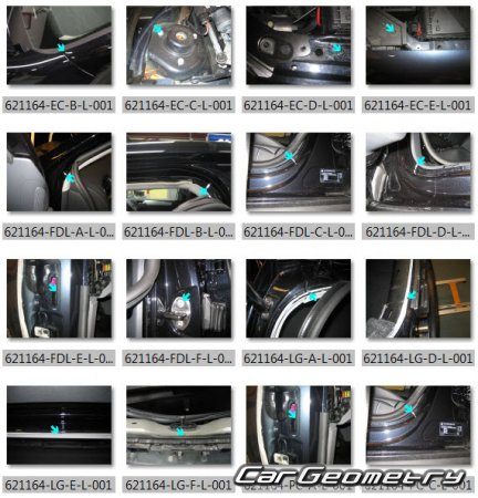 ����������� ����� (Typ 5K) 2009-2013 (3DR, 5DR Hatchback) Body dimensions